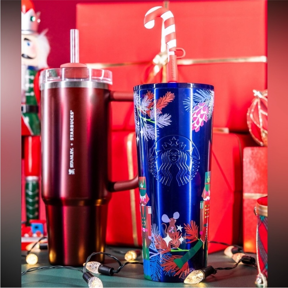 NWT 2023 Starbucks Holiday Nutcracker Stainless Steel Venti Tumbler Cup - Picture 2 of 10